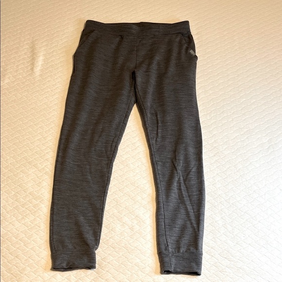 NatureWool Eizniz Merino Straight Leg Joggers, gray, L - Picture 1 of 7